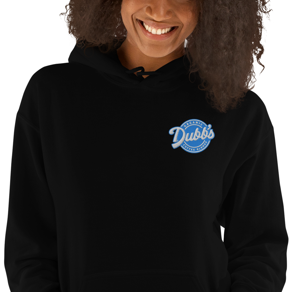 Dubb's Brand Embroidered BLUE Logo Hoodie